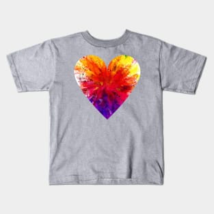 Colorful Prismatic Chromatic Rainbow Gem Ruby Kids T-Shirt